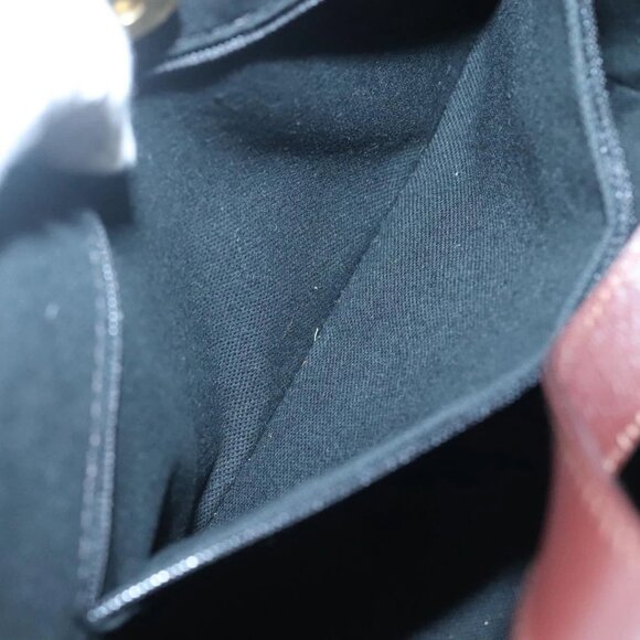 BURBERRY Nova Check Hand Bag PVC Beige Auth 122977 - Picture 11 of 16